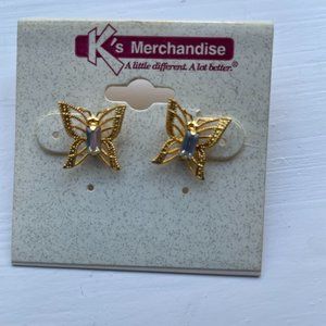 Butterfly earrings